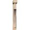 Ekena Millwork Westlake Block Smooth Bracket w/ Offset Brace, Douglas Fir, 5 1/2"W x 30"D x 42"H BKT0604X30X42WTL05SDF - alternate 4